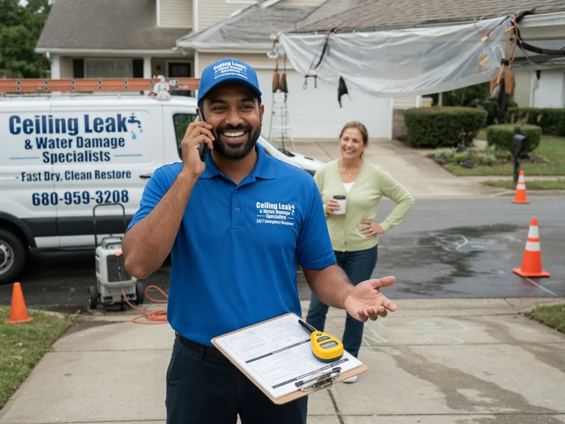 Ceiling Leak Cleanup Taftville, CT FAQs